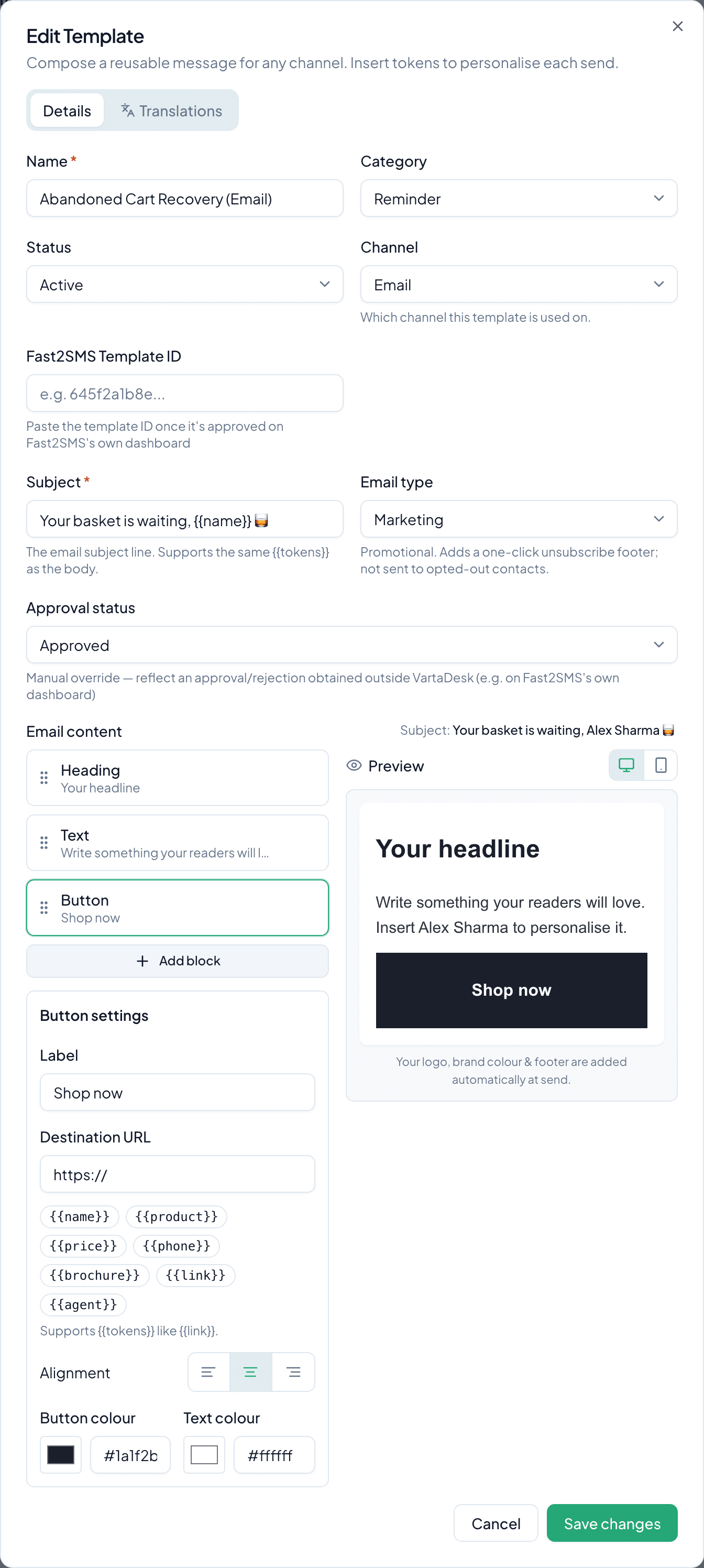 Email tooling
